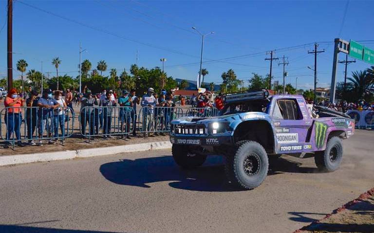 Baja 1000 fans in La Paz