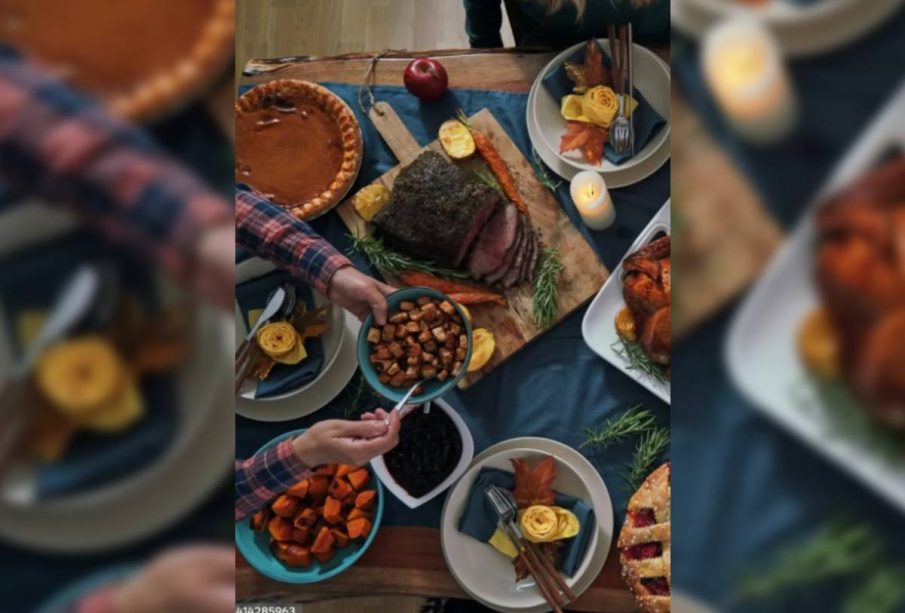 Los Cabos Thanksgiving table