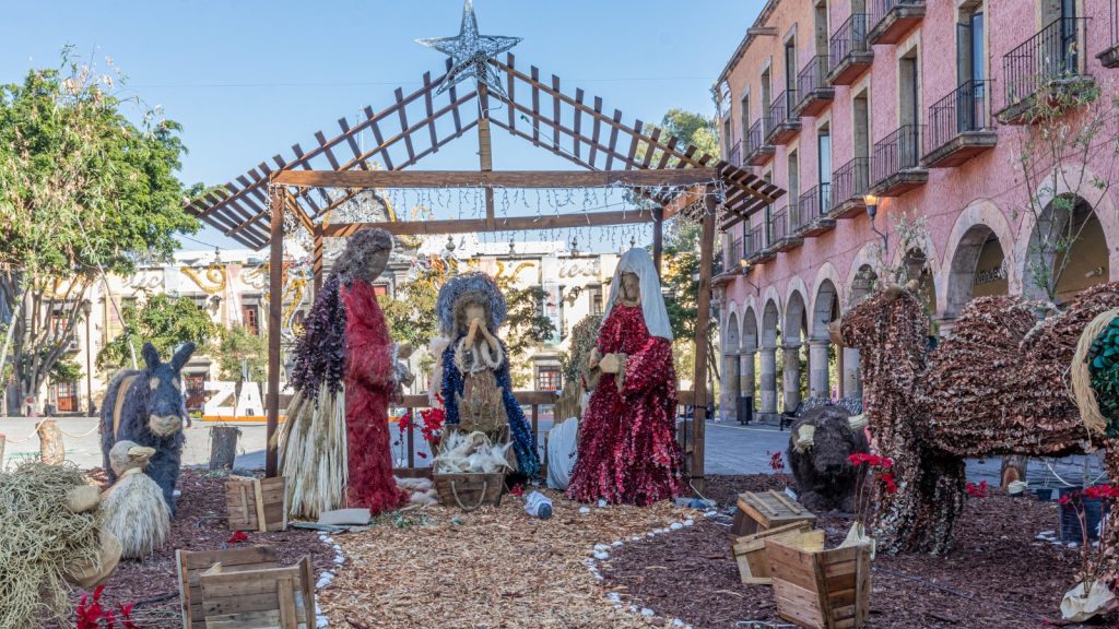 Nativity scene in Mexico