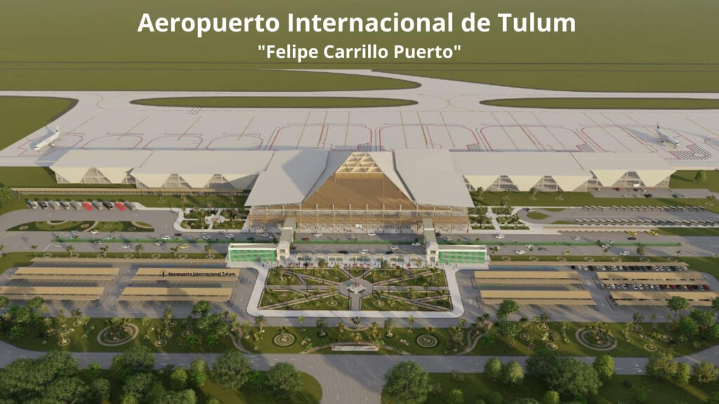 Tulum Airport render