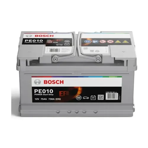 Acumulator Start-Stop EFB 75 Ah Bosch 730 A Pornire Power