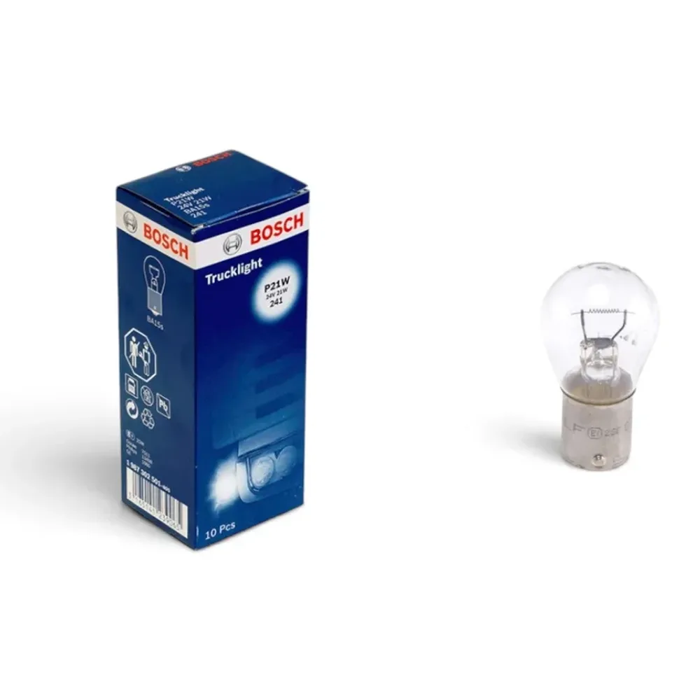 Bec P21W Halogen Bosch Para 24V 21W