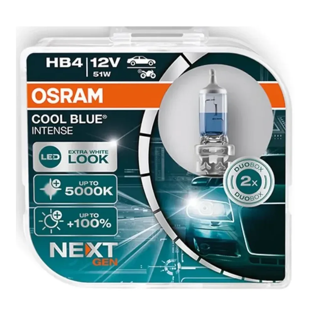 Bec HB4 Halogen Osram Cool Blue Intense Next Gen 2 Bucati