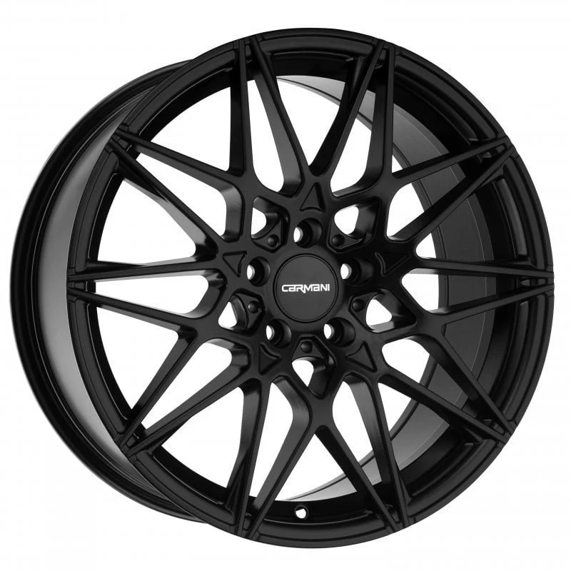 Jantă aliaj R18 negru Carmani 18 Knut — 5×112, ET30