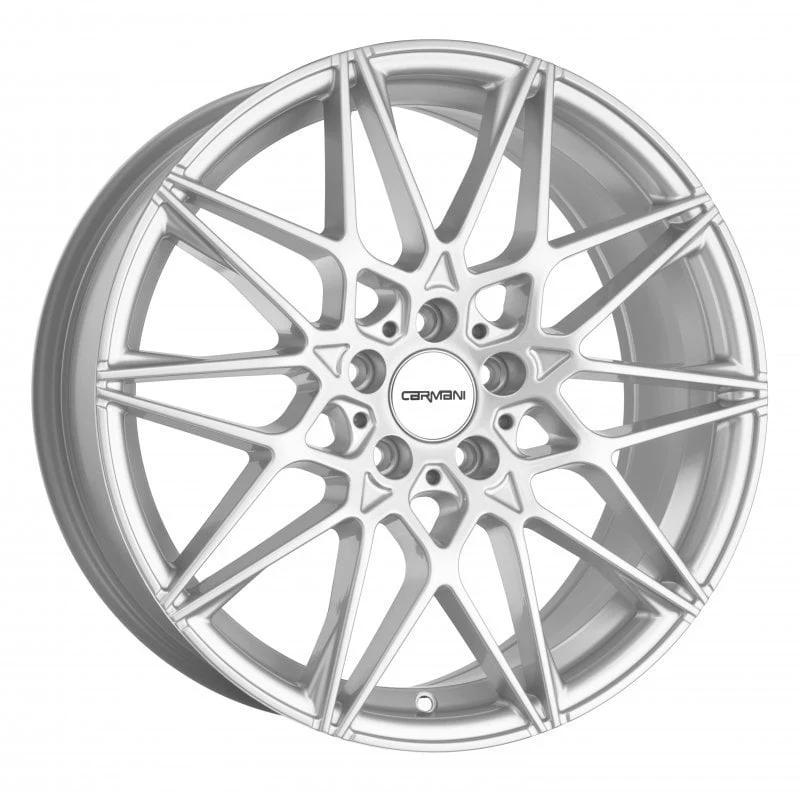 Jantă aliaj R18 argintiu Carmani 18 Knut — 5×112, ET45