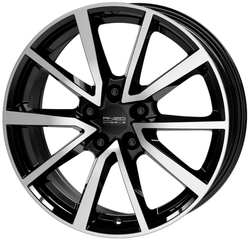 Jantă aliaj R16 negru ANZIO Vec — 5×100, ET45
