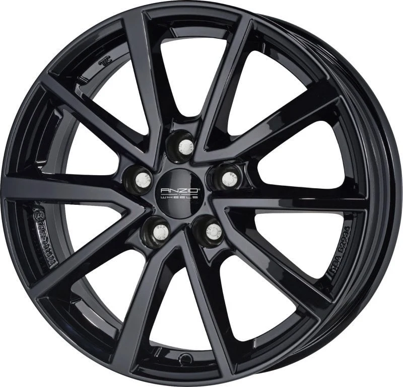 Jantă aliaj R16 negru ANZIO Vec — 5×112, ET41