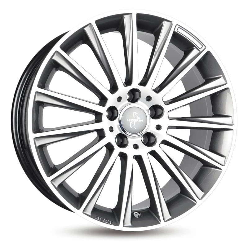 Jantă aliaj R17 argintiu Keskin Tuning KT18 — 5×112, ET38