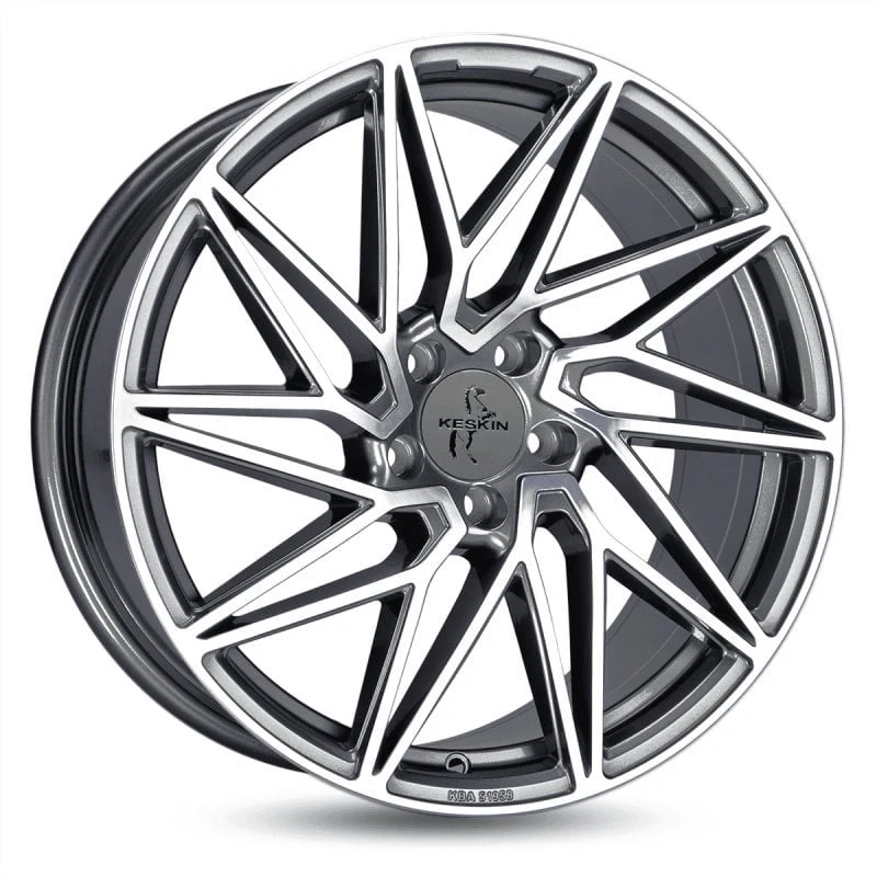 Jantă aliaj R19 argintiu Keskin Tuning KT20 — 5×112