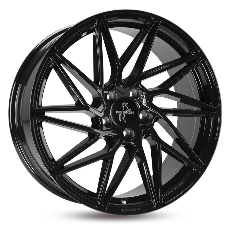 Jantă aliaj R19 negru Keskin Tuning KT20 — 5×112, ET45
