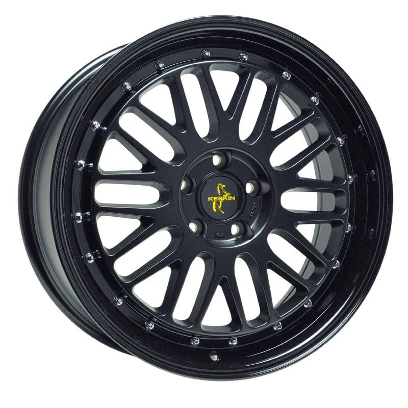 Jantă aliaj R18 negru Keskin Tuning KT22 — 5×112, ET45