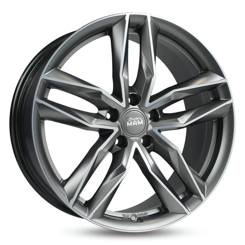 Jantă aliaj R18 argintiu MAM RS3 — 5×108, ET45