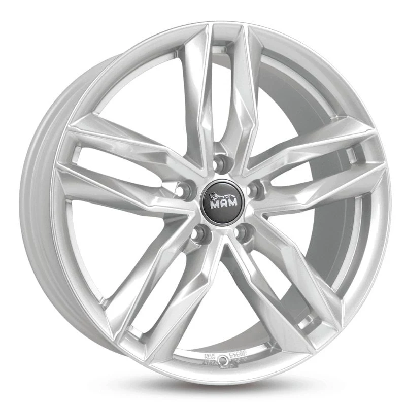 Jantă aliaj R19 argintiu MAM RS3 — 5×112, ET30