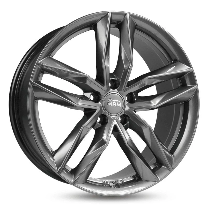 Jantă aliaj R19 argintiu MAM RS3 — 5×112, ET45