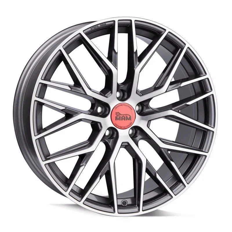 Jantă aliaj R18 argintiu MAM RS4 — 5×114.3, ET40