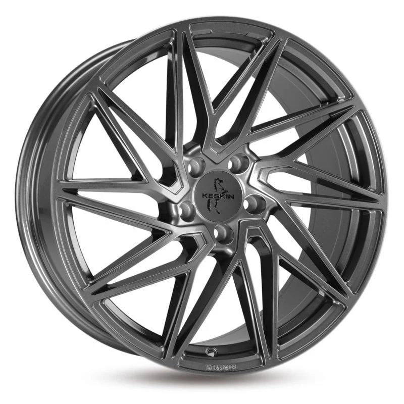 Jantă aliaj R18 argintiu Keskin Tuning KT20 — 5×112, ET45