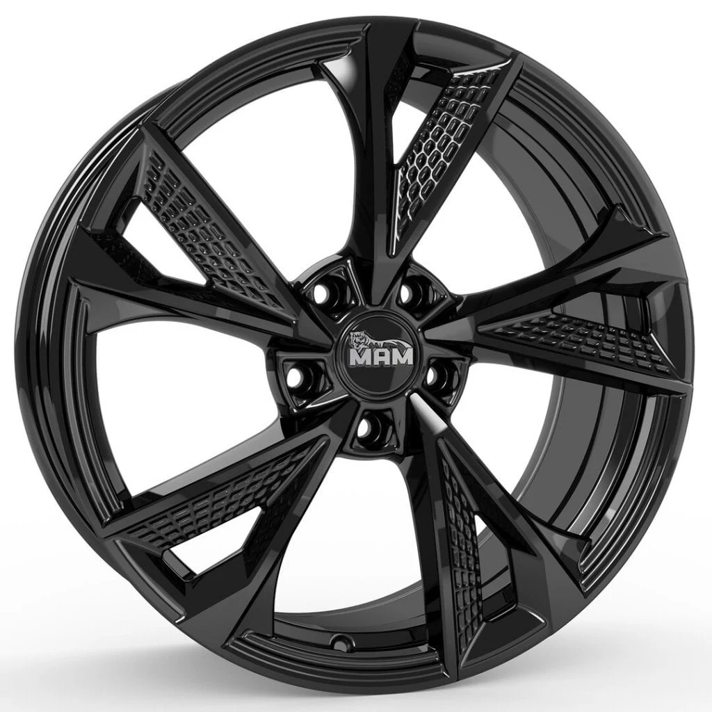 Jantă aliaj R19 negru MAM RS6 — 5×112, ET30