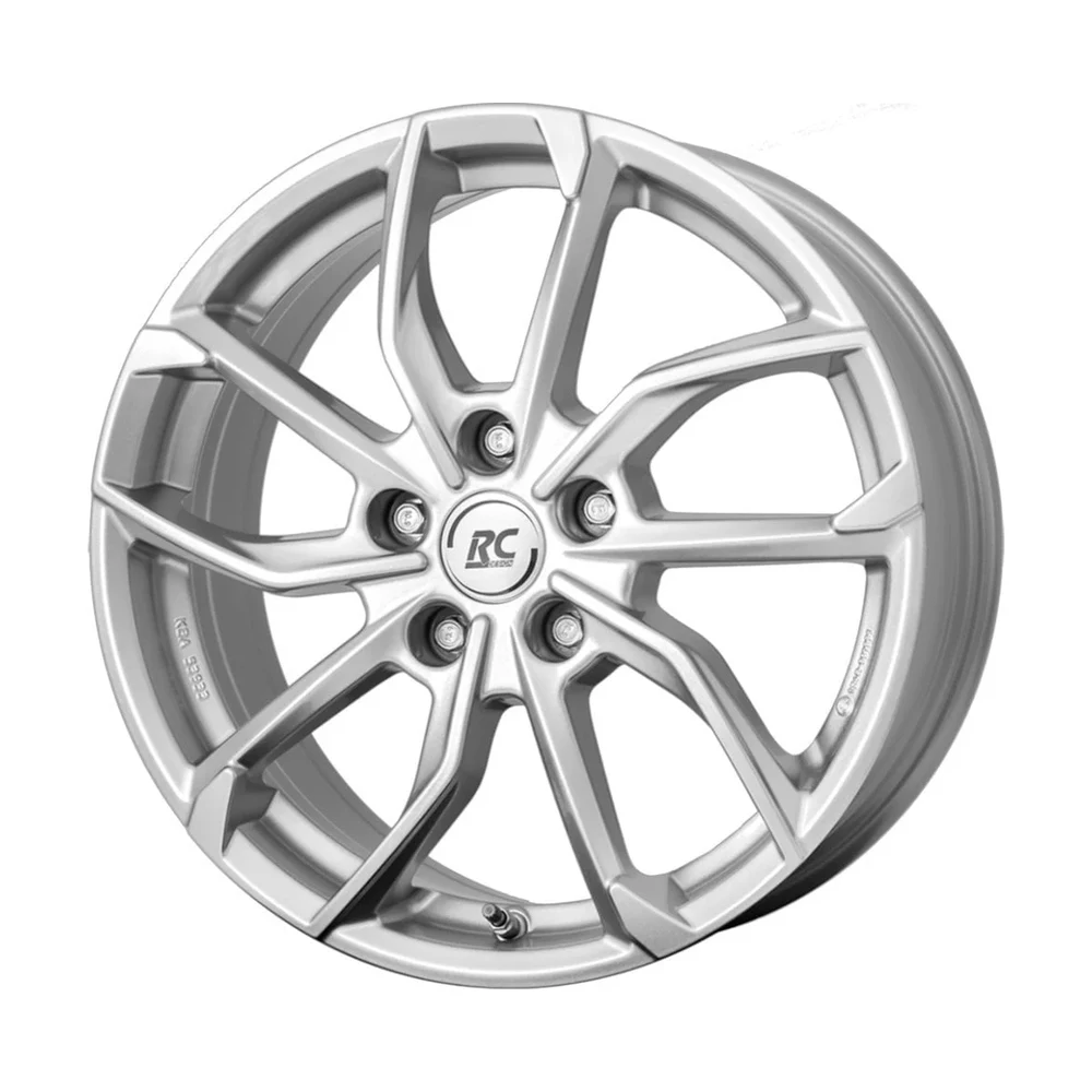 Jantă aliaj R18 argintiu RC Design RC34 — 5×114.3, ET45