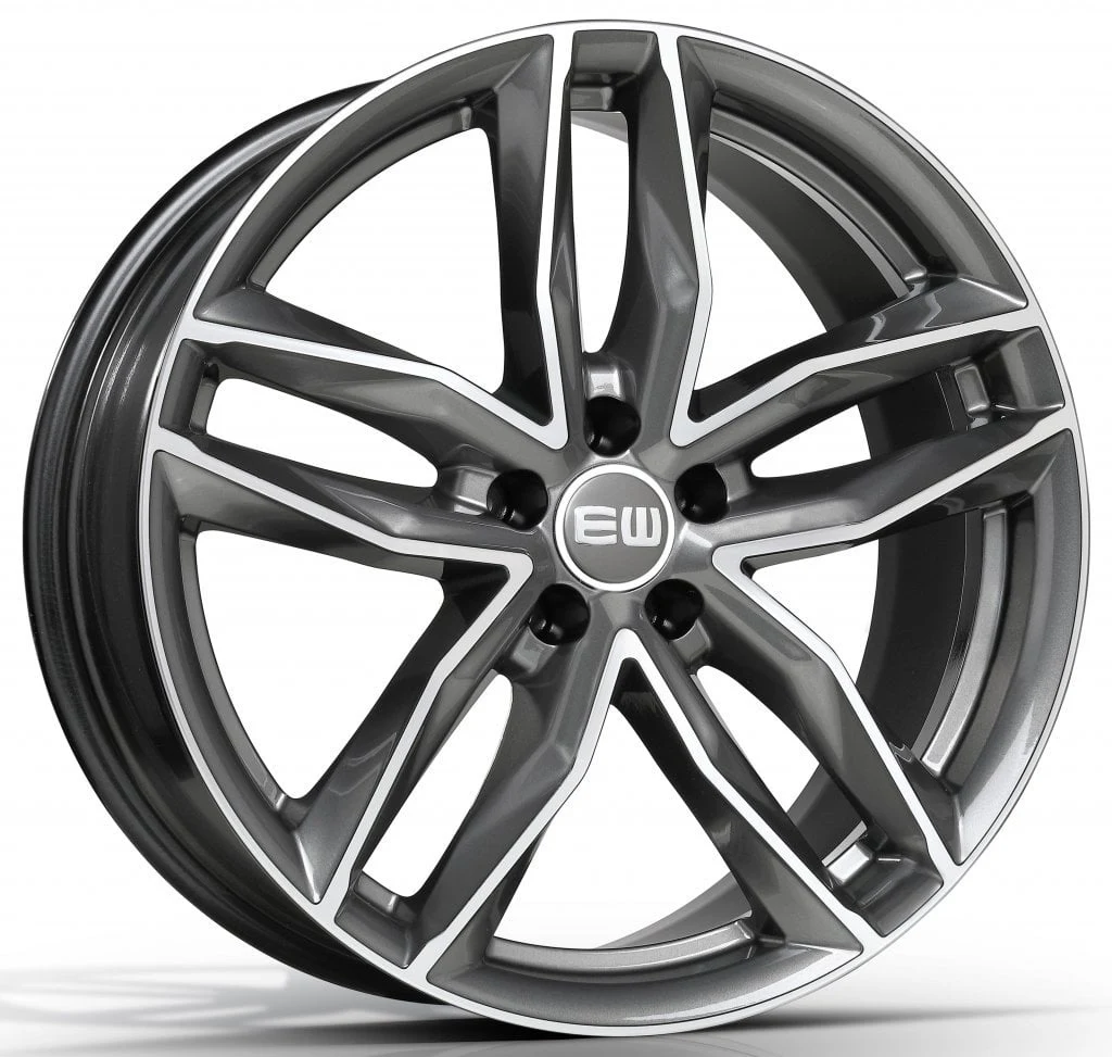 Jantă aliaj R17 argintiu Elite Wheels Must — 5×100