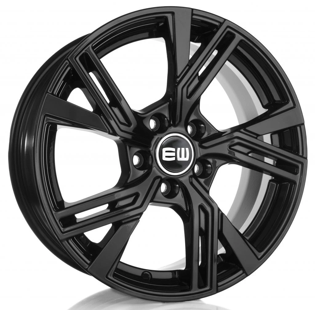Jantă aliaj R17 negru Elite Wheels Thoth — 5×100