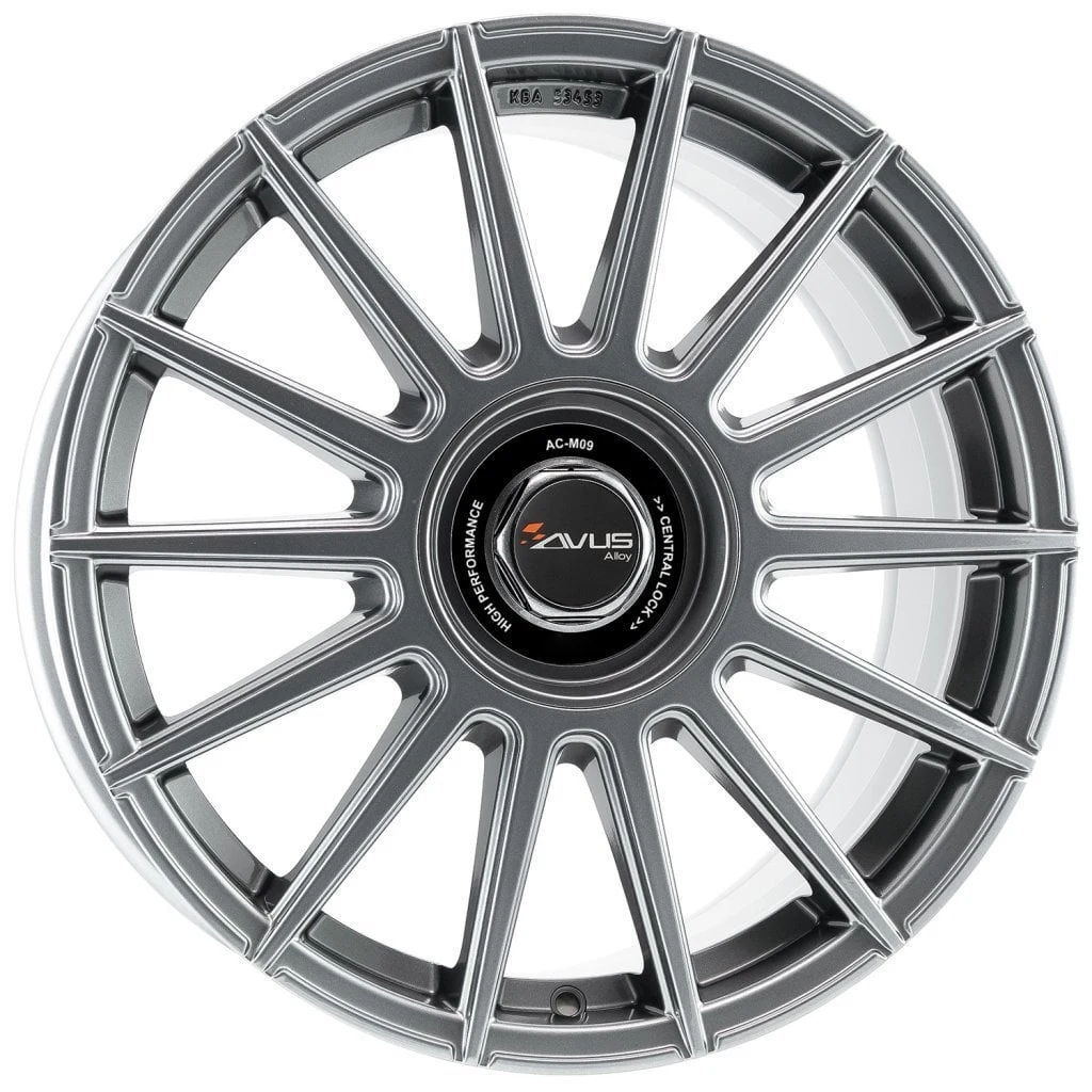 Jantă aliaj R18 antracit AVUS AC-M09 - DM09 — 5×120