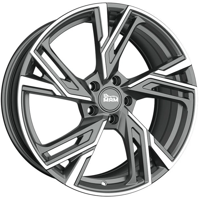 Jantă aliaj R18 argintiu MAM RS5 — 5×112, ET30