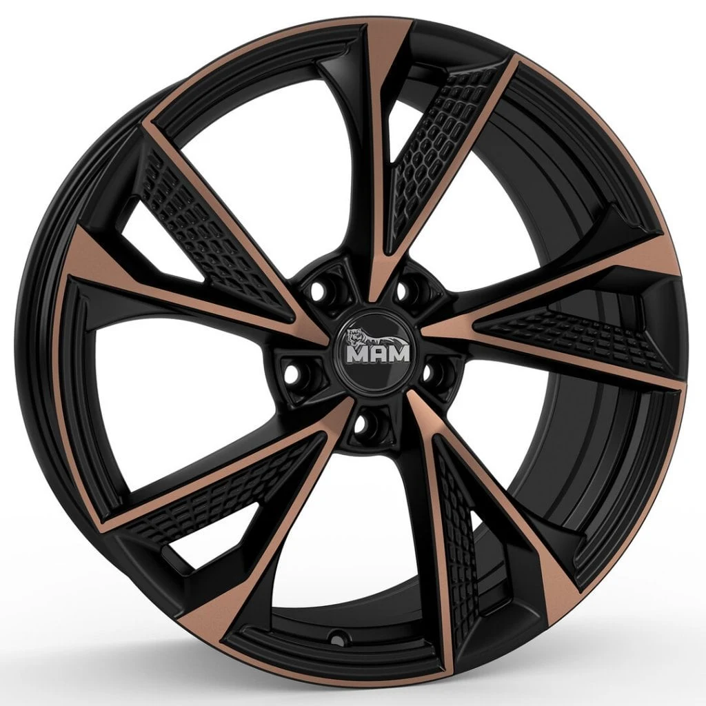 Jantă aliaj R18 negru MAM RS6 — 5×112, ET45