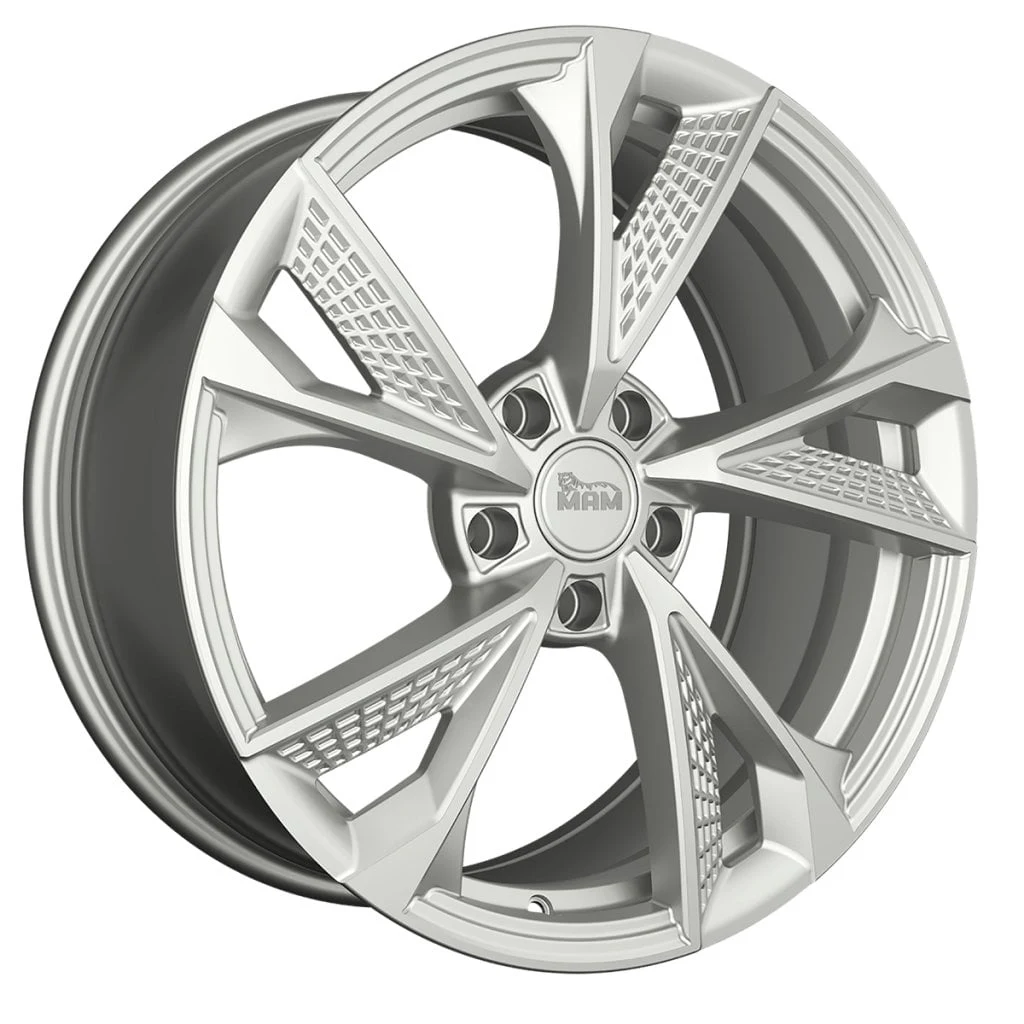 Jantă aliaj R16 argintiu MAM RS6 — 5×100