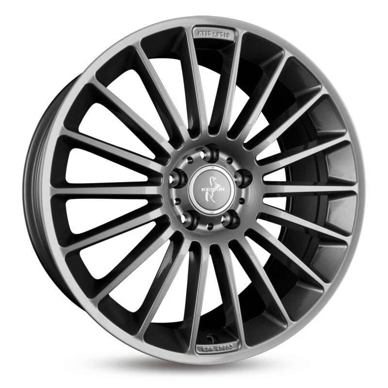 Jantă aliaj R16 argintiu Keskin Tuning KT15 — 5×100