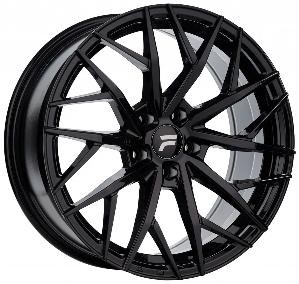 Jantă aliaj R18 negru FLOWTEC Venti — 5×112, ET45