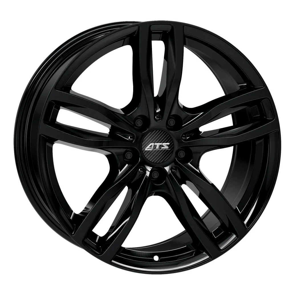 Jantă aliaj R17 negru față șlefuită ATS Evolution — 5×112