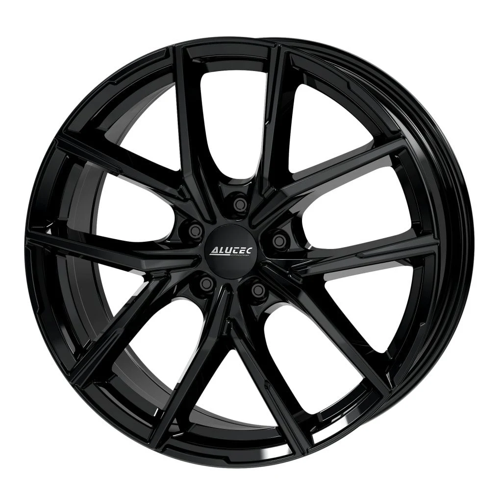 Jantă aliaj R18 negru față șlefuită ALUTEC Aveleno — 5×114.3, ET40