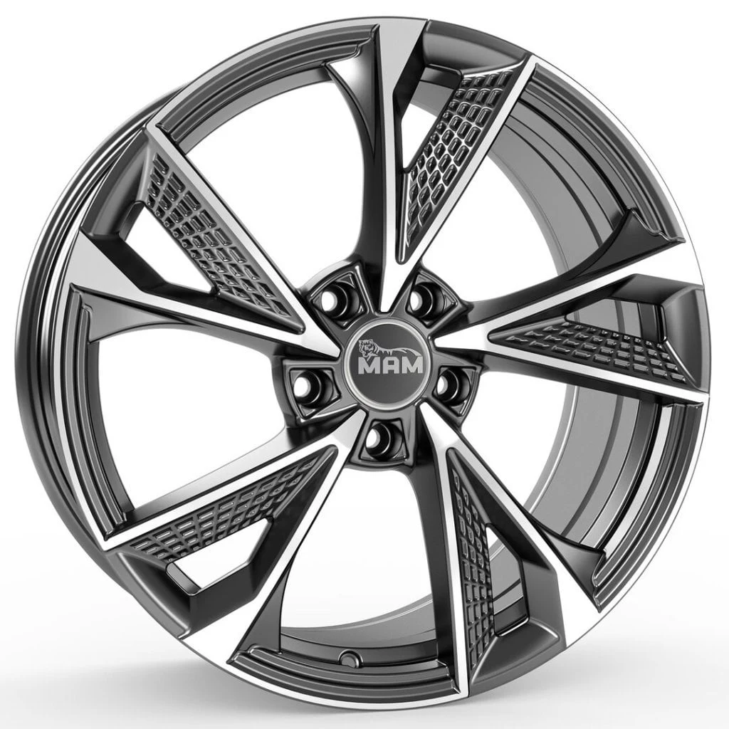 Jantă aliaj R18 argintiu MAM RS6 — 5×108