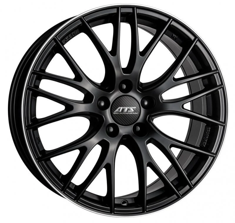 Jantă aliaj R18 negru față șlefuită ATS Perfektion — 5×112