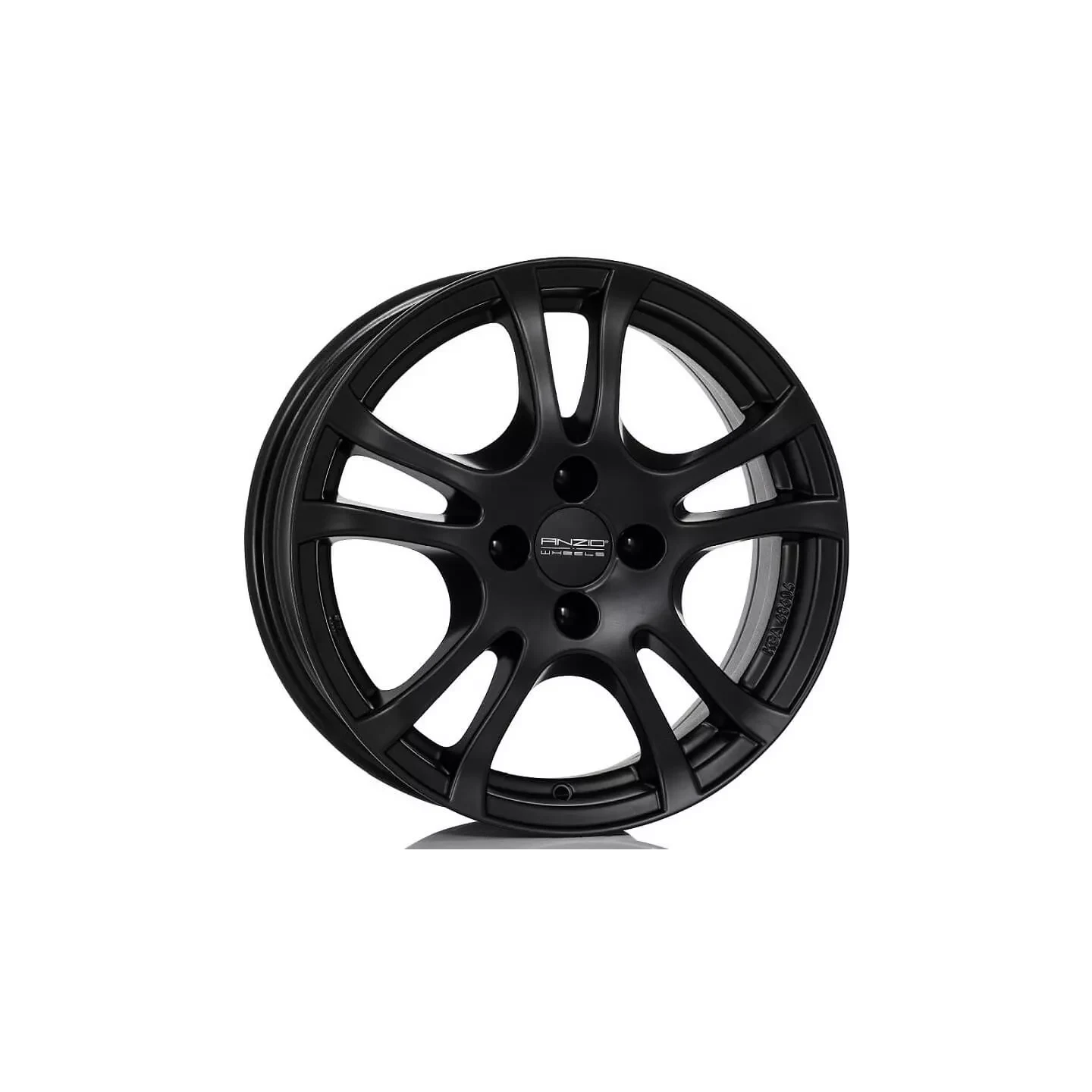 Jantă aliaj R15 negru ANZIO Turn — 4×100