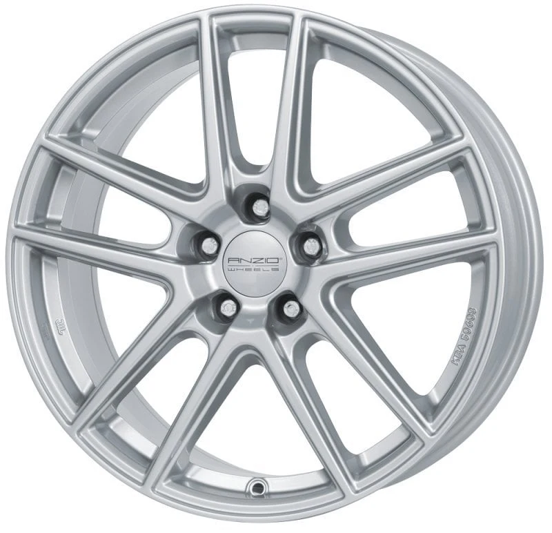 Jantă aliaj R17 argintiu ANZIO Split — 5×114.3, ET35