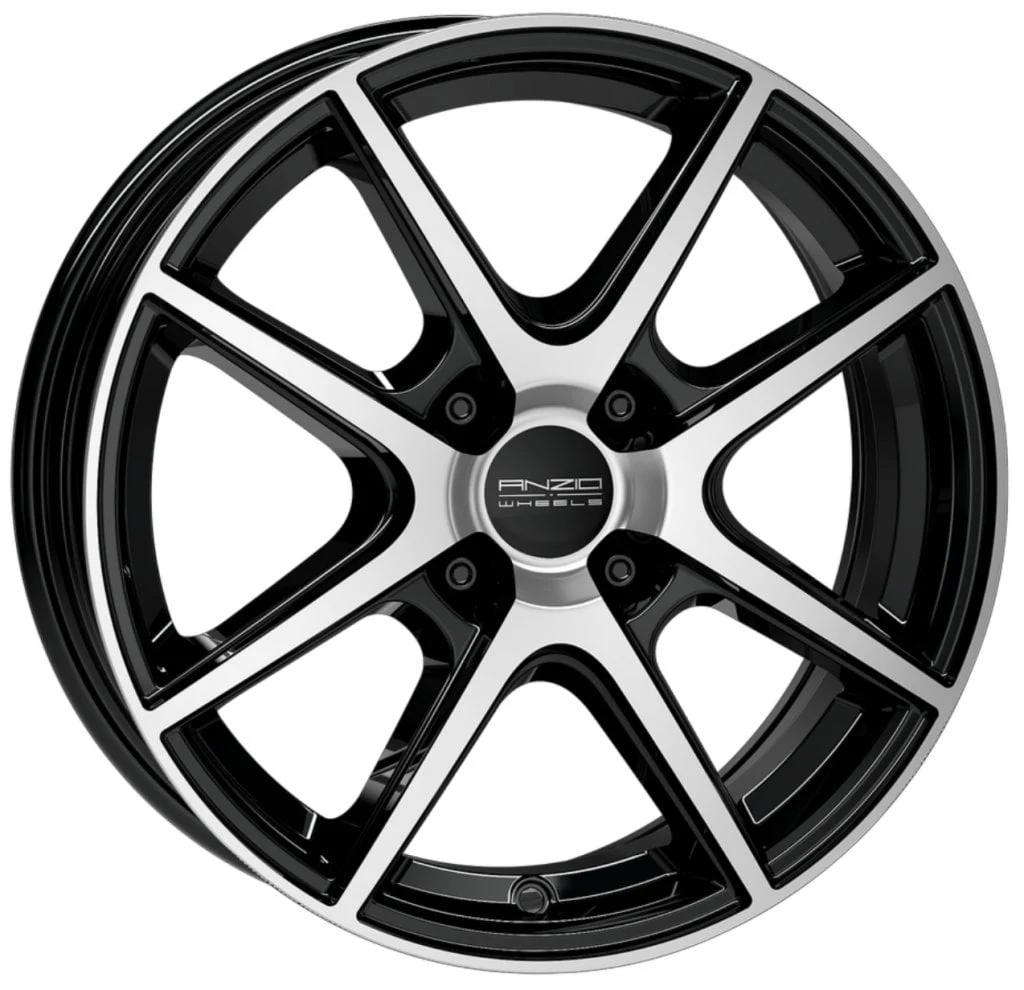 Jantă aliaj R14 negru ANZIO Split — 4×100
