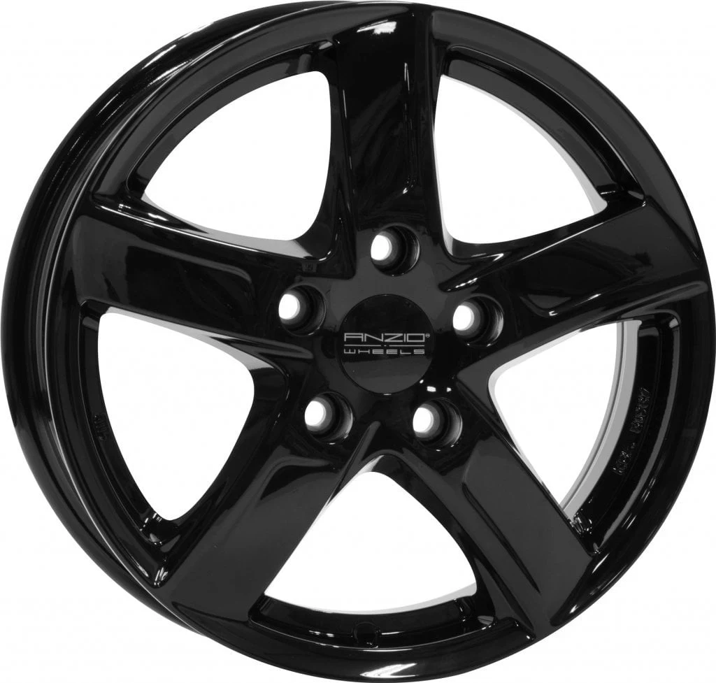 Jantă aliaj R15 negru ANZIO Sprint — 5×100