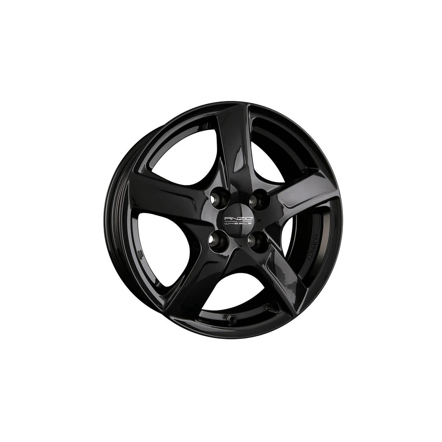 Jantă aliaj R16 negru ANZIO Sprint — 4×108, ET20