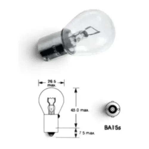 Bec semnalizare 24V/21W P21W BA15S 5621 Vecta