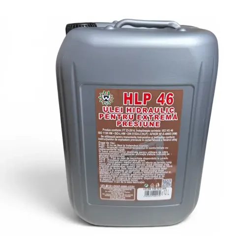 Ulei Hidraulic W Oil HLP 46, 10L pentru Tractoare și Utilaje