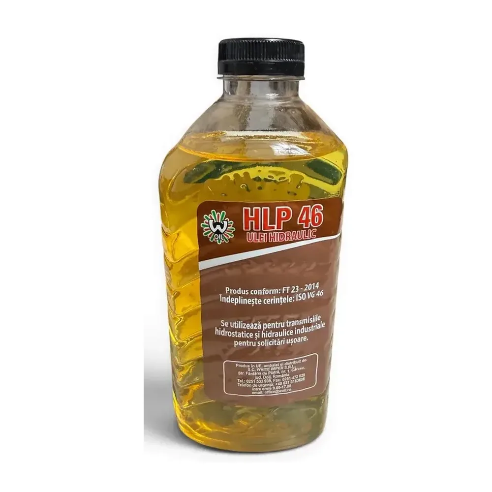 Ulei Hidraulic W Oil H 46, 1L pentru Tractoare și Utilaje