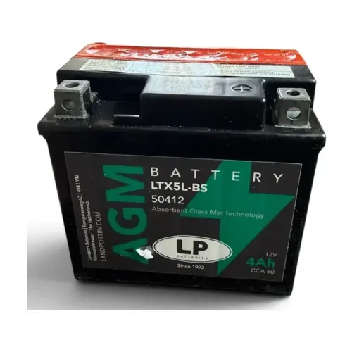 Acumulator Moto AGM 4 Ah Landport 80 A Pornire LTX5L-BS LP