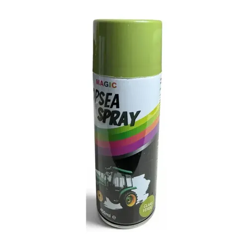Vopsea Spray MAGIC Verde Claas 450 ml – pentru Tractoare și Utilaje
