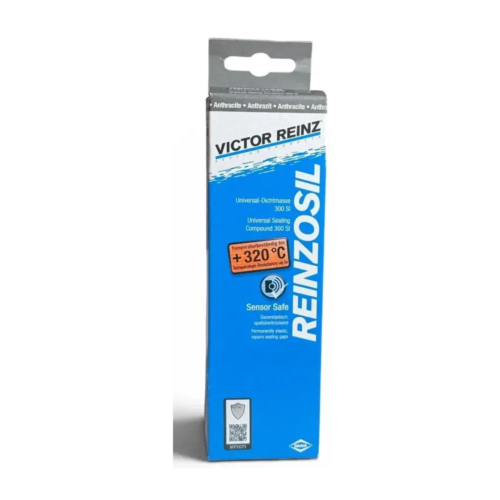 Silicon etanșare Victor Reinz Reinzosil 300 SI antracit 70 ml, rezistent până la 320°C