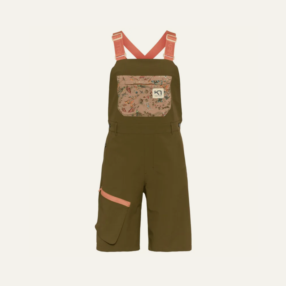 Dámské kraťasy s laclem Kari Traa Sanne Bib Shorts velikost S
