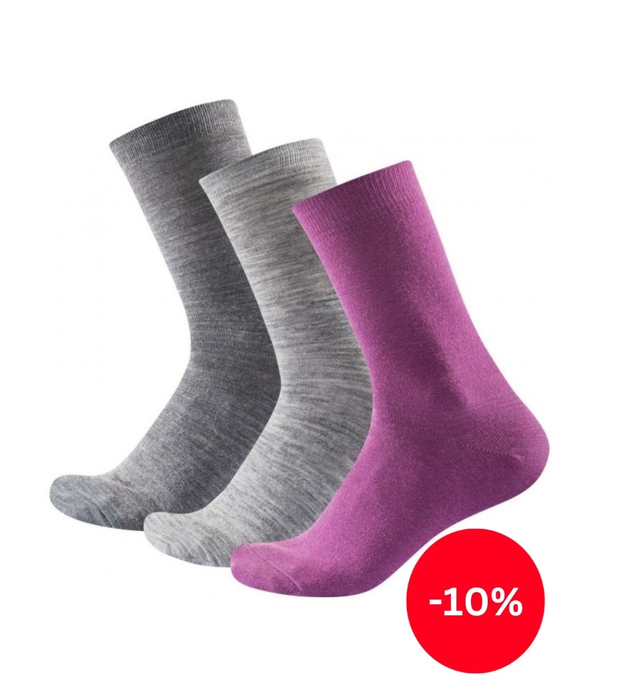 Dámské lehké Merino ponožkyDevold Daily, 3 páry