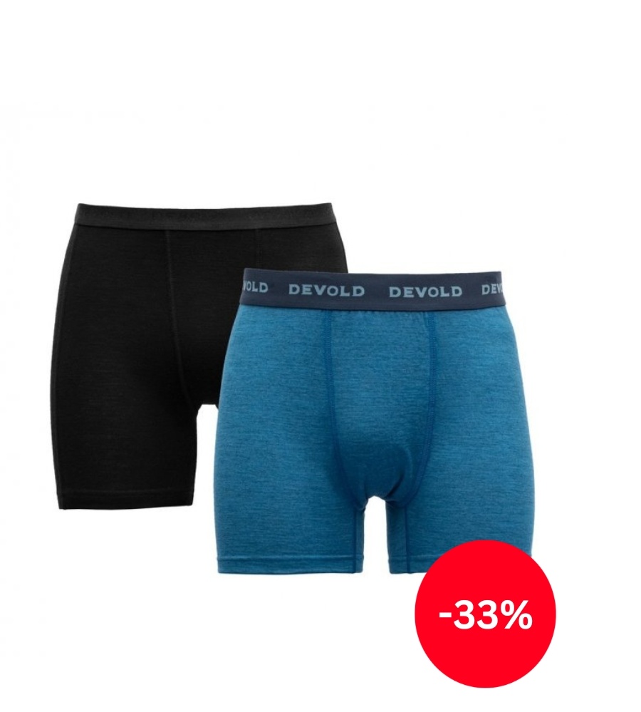 Pánské Merino boxerkyDevold Breeze, 2 kusy