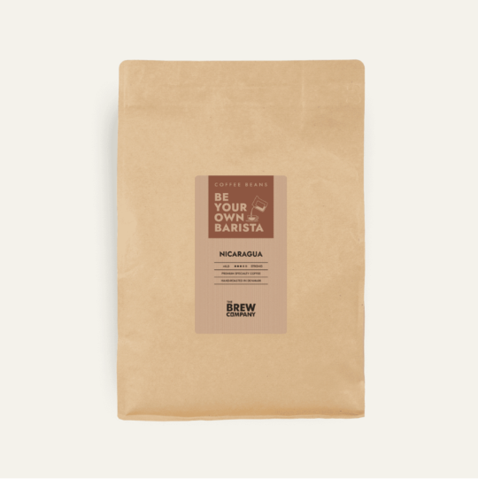 The Brew Company jednodruhová zrnková fairtrade káva Nikaragua 1000 g velikost 1000g