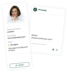 L'agent Fraag en action sur un site